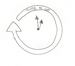 TIME IS UP logo
