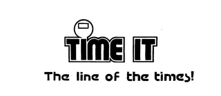 TIME IT THE LINE OF THE TIMES logo