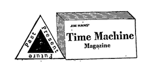 TIME MACHINE MAGAZINE PAST PRESENT FUTURE logo