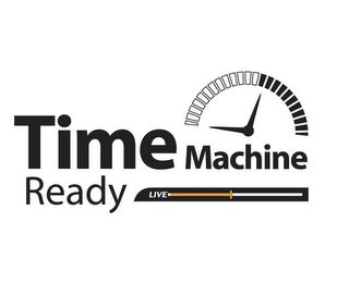 TIME MACHINE READY LIVE logo
