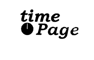 TIME PAGE logo