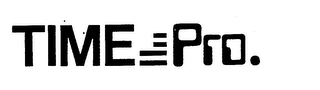 TIME PRO. logo