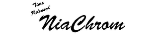 TIME RELEASED NIACHROM logo