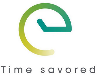 TIME SAVORED logo