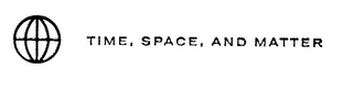 TIME, SPACE, AND MATTER logo