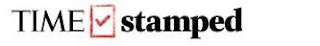 TIME STAMPED logo