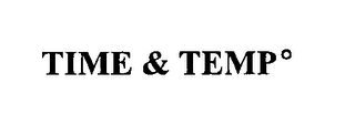 TIME & TEMP logo
