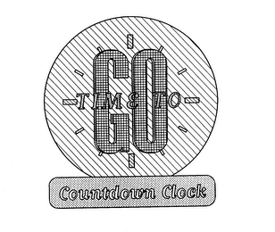 TIME TO GO COUNTDOWN CLOCK logo