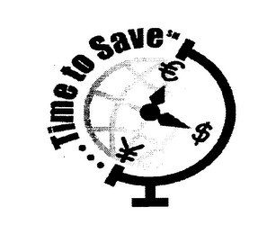 TIME TO SAVE  $ ¥ logo
