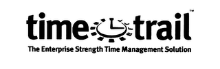 TIME TRAIL THE ENTERPRISE STRENGTH TIME MANAGEMENT SOLUTION logo