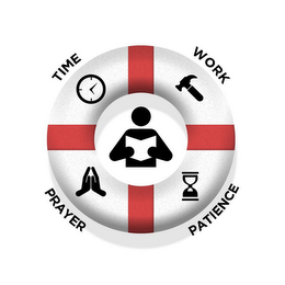 TIME WORK PATIENCE & PRAYER logo