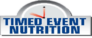 TIMED EVENT NUTRITION logo