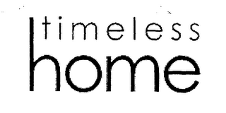 TIMELESS HOME logo