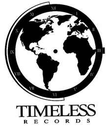 TIMELESS RECORDS logo