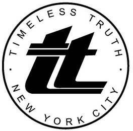 · TIMELESS TRUTH · TT NEW YORK CITY logo