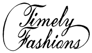 TIMELY FASHIONS logo