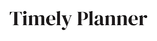 TIMELY PLANNER logo