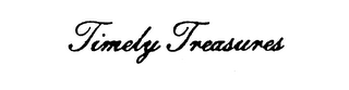 TIMELY TREASURES logo