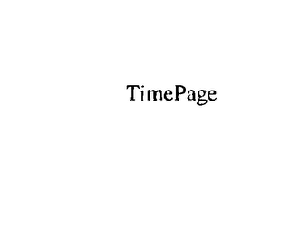TIMEPAGE logo