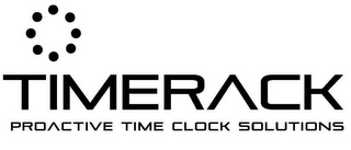 TIMERACK PROACTIVE TIME CLOCK SOLUTIONS logo