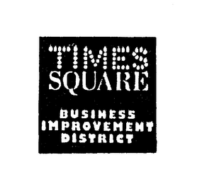 TIMES SQUARE BUSINESS IMPROVEMENT DISTRICT logo
