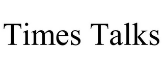 TIMES TALKS logo
