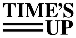 TIME'S UP logo