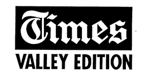 TIMES VALLEY EDITION logo