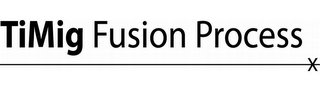 TIMIG FUSION PROCESS X logo