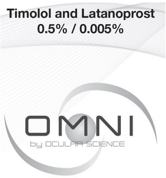 TIMOLOL AND LATANOPROST 0.5% / 0.005% OMNI BY OCULAR SCIENCE logo
