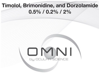 TIMOLOL, BRIMONIDINE, AND DORZOLAMIDE 0.5% / 0.2% / 2% OMNI BY OCULAR SCIENCE logo