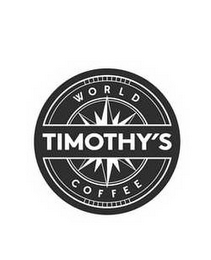 TIMOTHY'S WORLD COFFEE logo