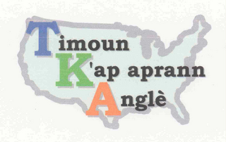 TIMOUN K'AP APRANN ANGLÈ logo