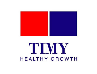 TIMY HEALTHY GROWTH logo