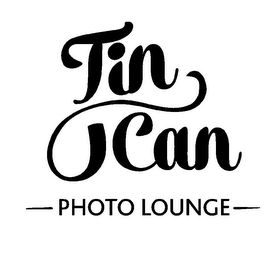 TIN CAN PHOTO LOUNGE logo