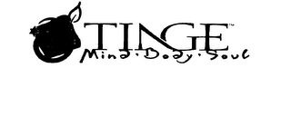 TINGE MIND BODY SOUL logo