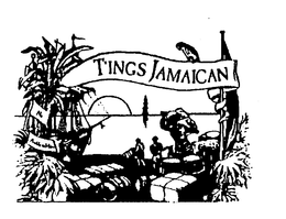 T'INGS JAMAICAN NO PROBLEM MON logo