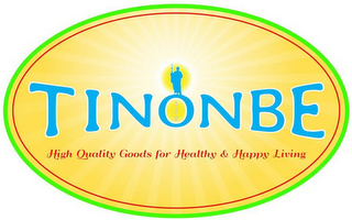 TINONBE 128 HIGH QUALITY GOODS FOR HEALTHY & HAPPY LIVING logo