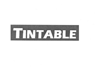 TINTABLE logo