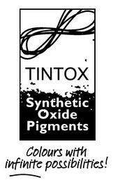 TINTOX SYNTHETIC OXIDE PIGMENTS COLOURS WITH INFINITE POSSIBILITIES! logo