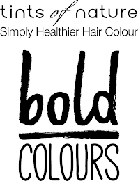TINTS OF NATURE SIMPLY HEALTHIER HAIR COLOUR BOLD COLOURS logo