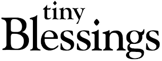 TINY BLESSINGS logo