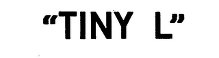 "TINY L." logo
