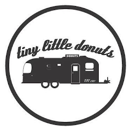 TINY LITTLE DONUTS DONUTS EST 2017 logo