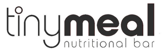 TINY MEAL NUTRITIONAL BAR logo