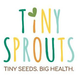 TINY SPROUTS TINY SEEDS. BIG HEALTH. logo