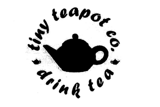TINY TEAPOT CO. DRINK TEA logo