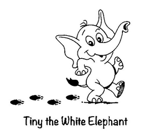TINY THE WHITE ELEPHANT logo