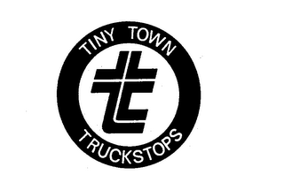 TINY TOWN TRUCKSTOPS T logo