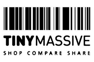 TINYMASSIVE SHOP COMPARE SHARE logo